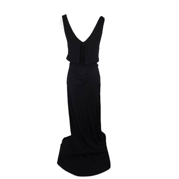 A.L.C. Hilseth Black Sleeveless Cut OUt Maxi Dress - Picture 12 of 15